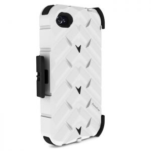  Gumdrop Drop Series Case White/Black for iPhone 4 (DS4G-WHI-BLK)